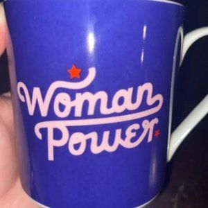 The ceramic cup is brand new and unused